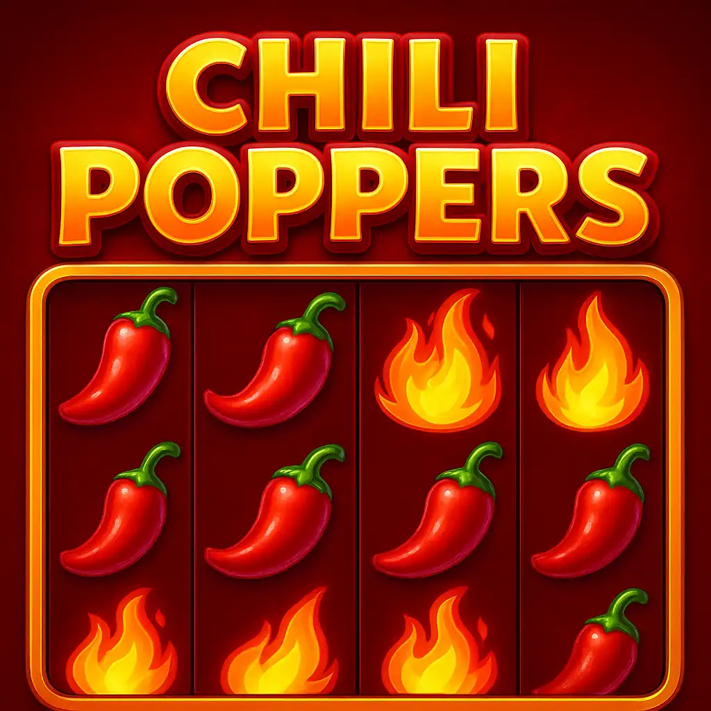 Chili Poppers slot game artwork