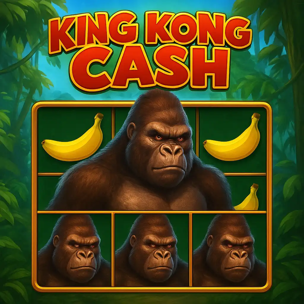 King Kong Cash Even Bigger Bananas 4 slot game artwork